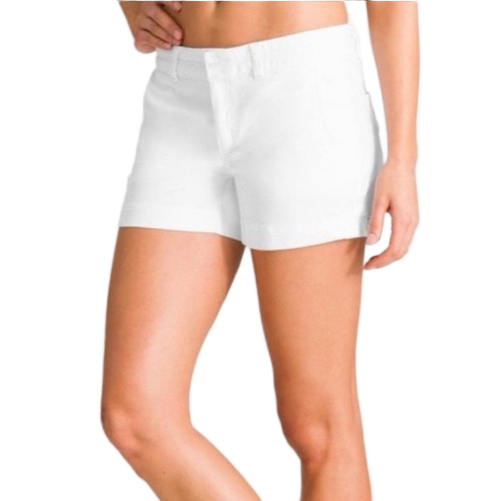Tommy Hilfiger Women's White Sz 8 Shorts Chino Style
